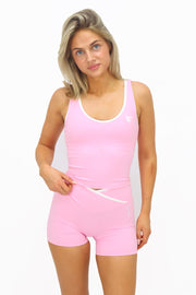 Double line Top - Pink