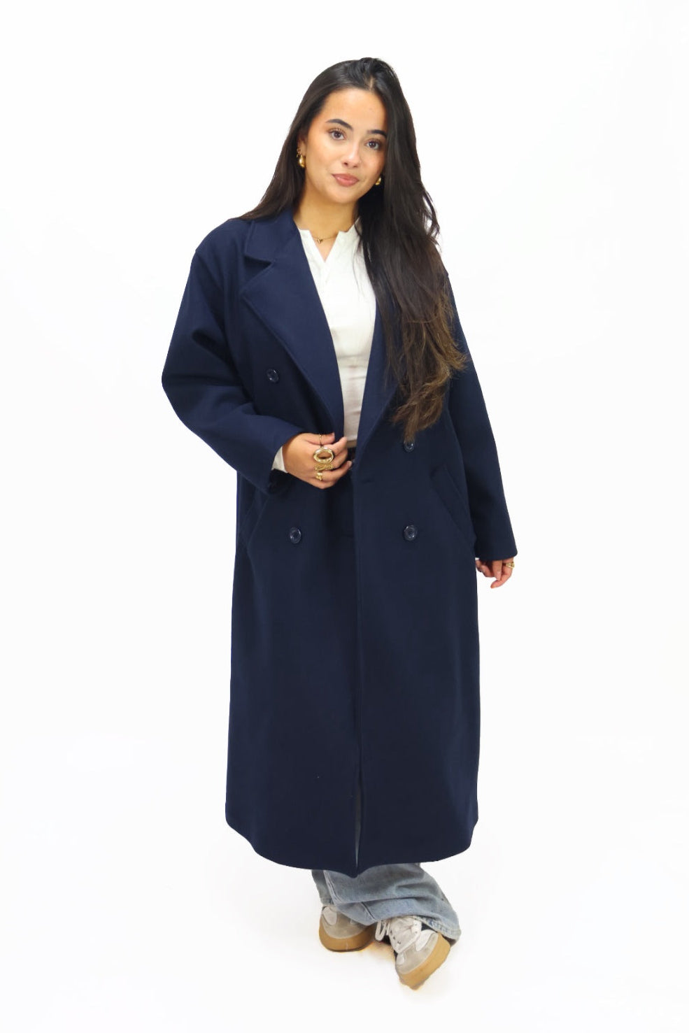 Millie Trenchcoat - Navy