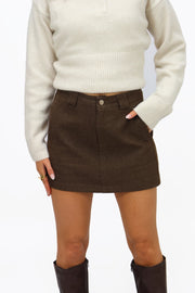 Sacha skort - Brown