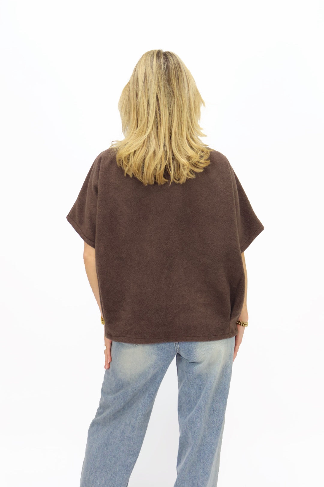 Flora cape Jacket - Brown