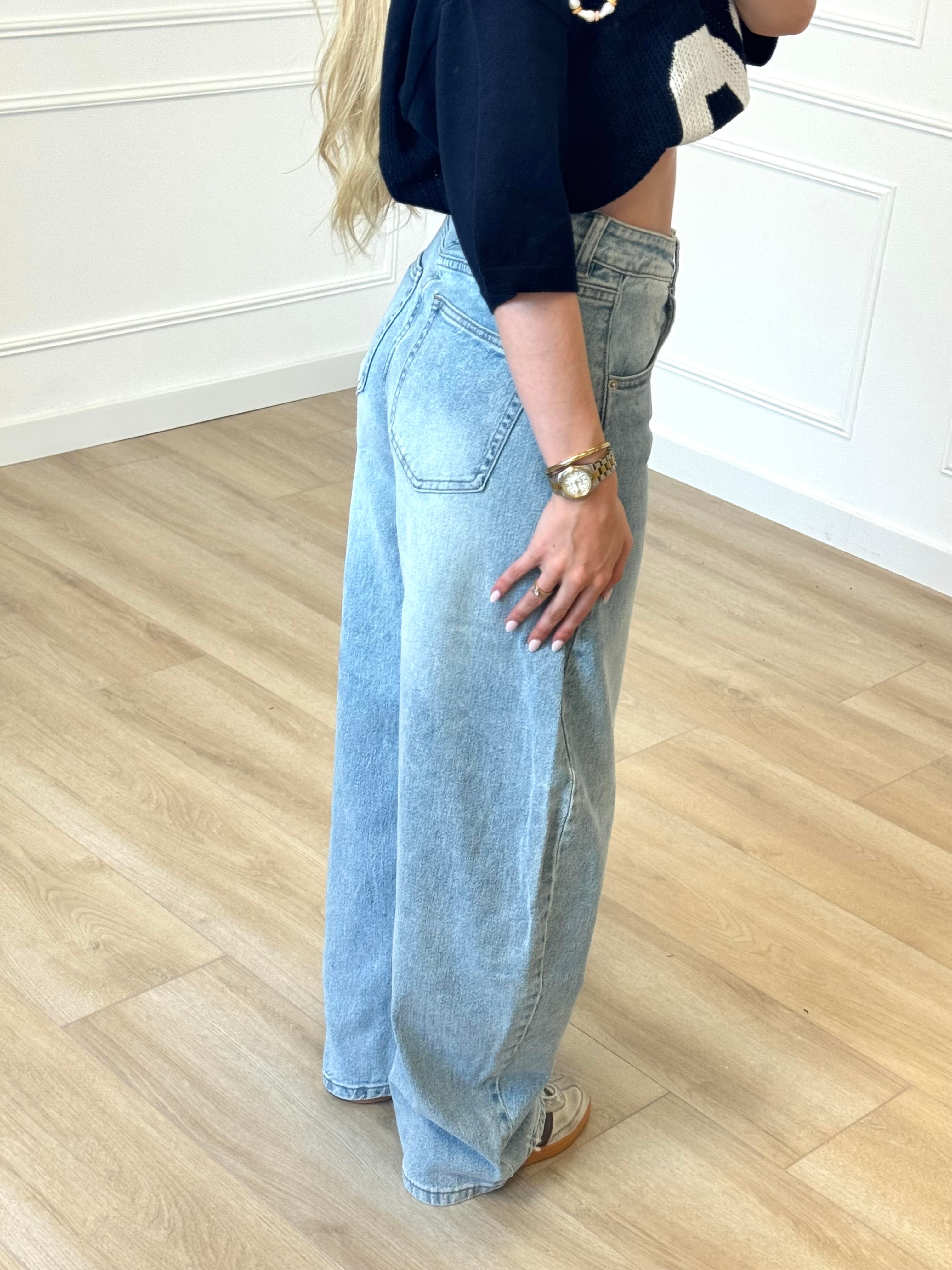 Balloon Jeans Light Blue - A3378