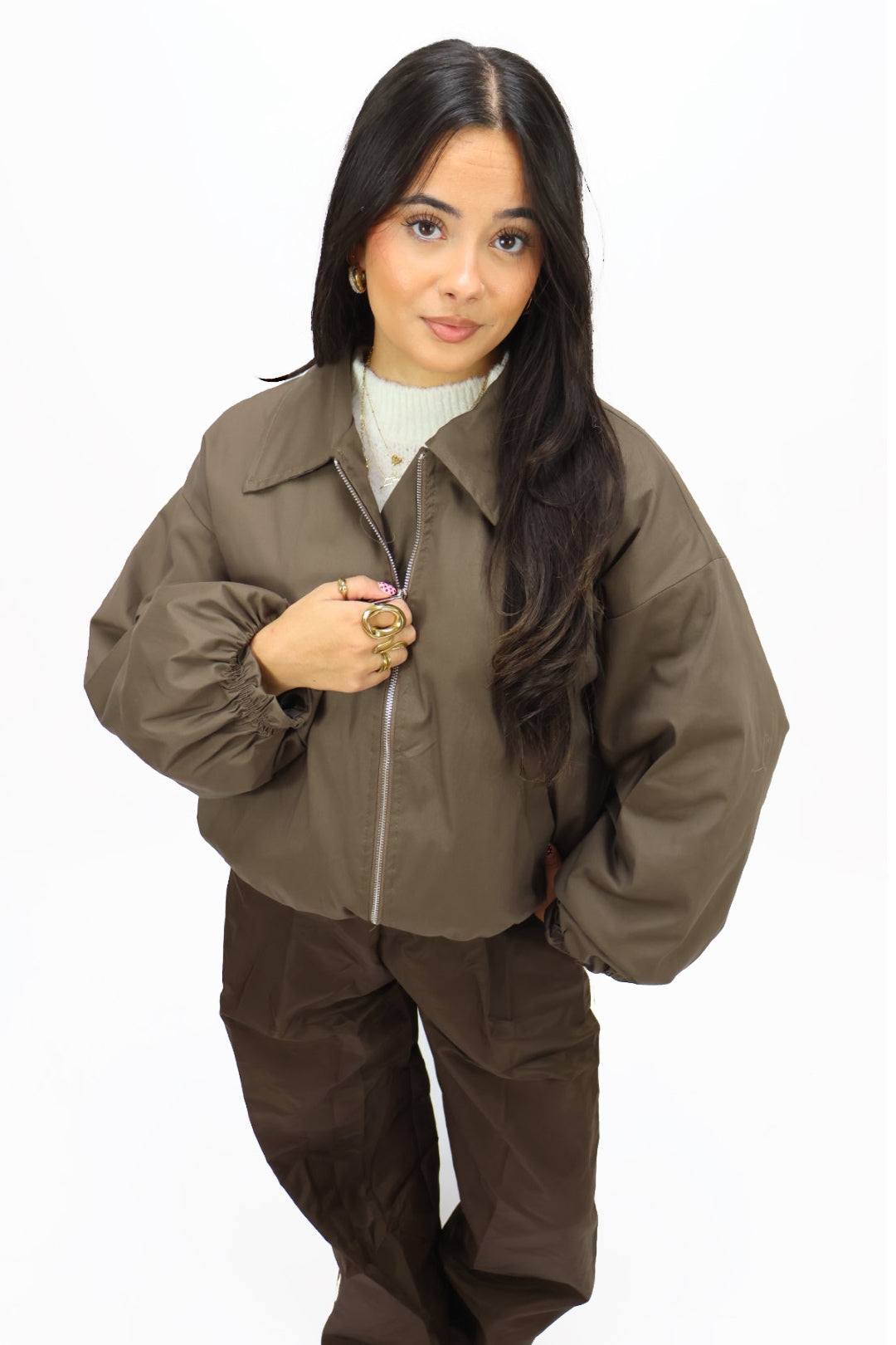 Mabel jacket - Brown