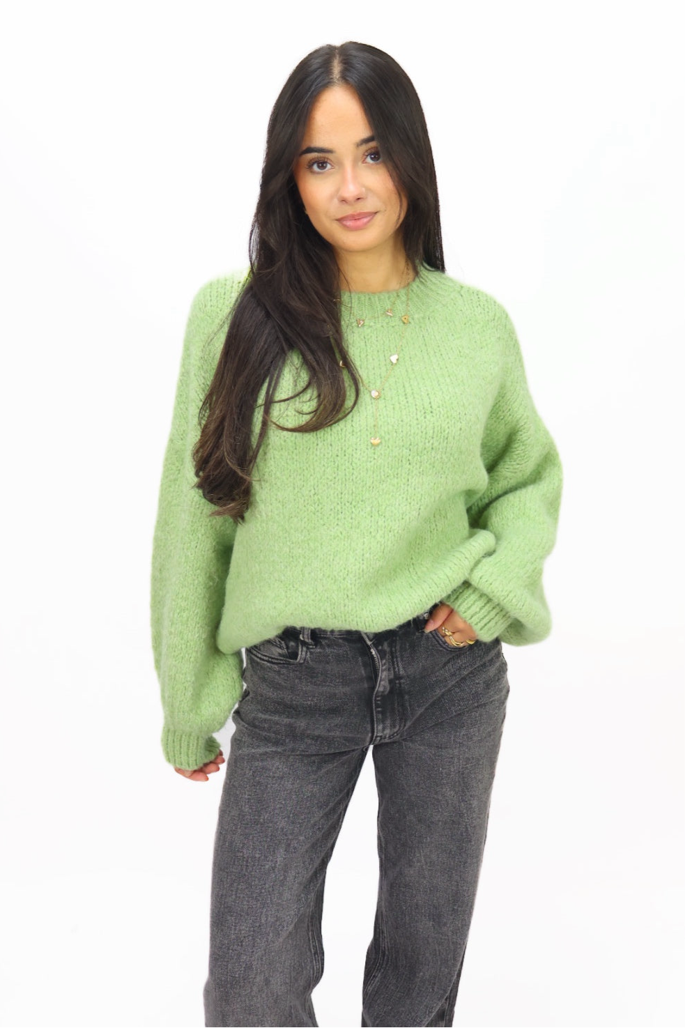 Get Comfy Knit - Green