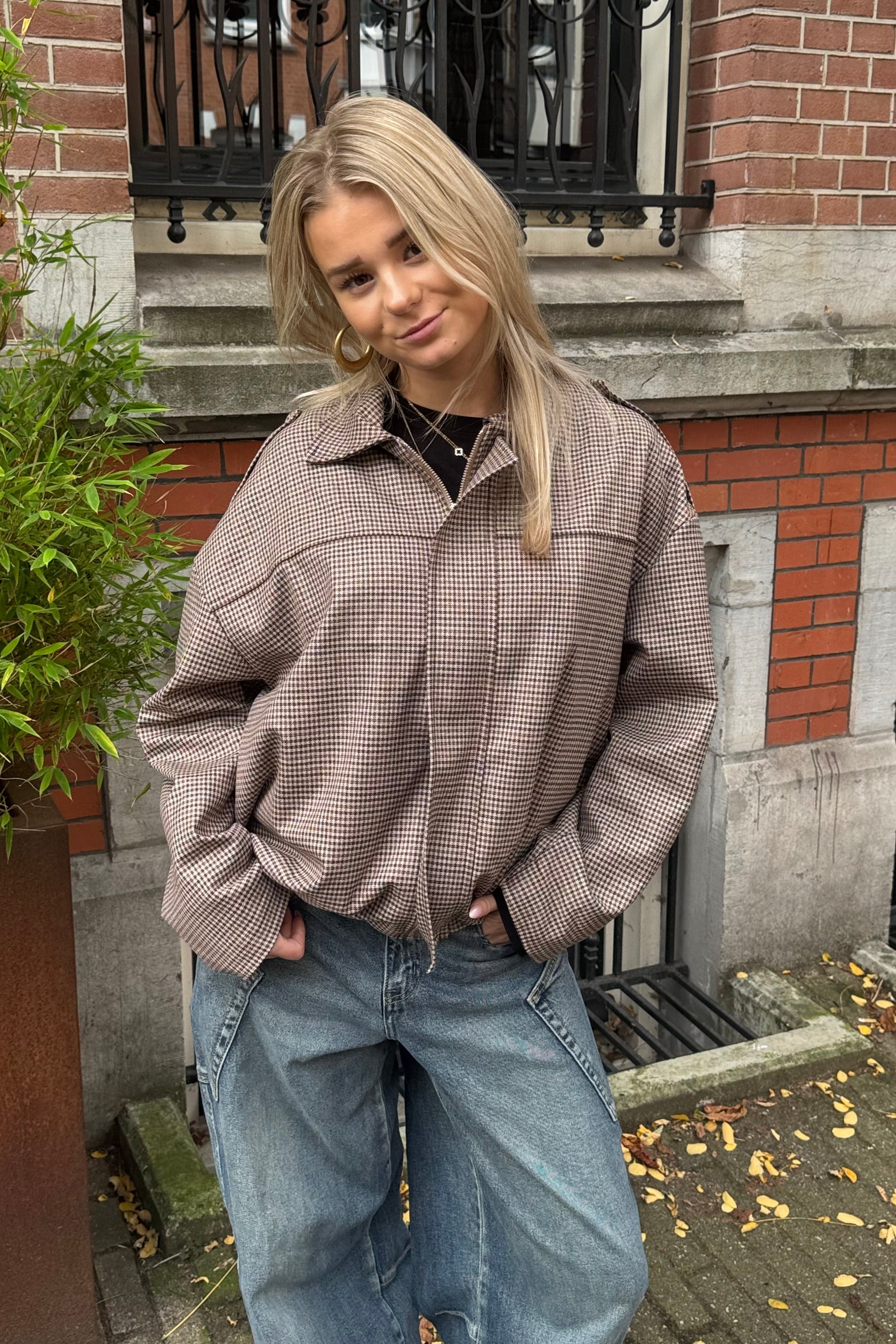 Freya jacket - Brown