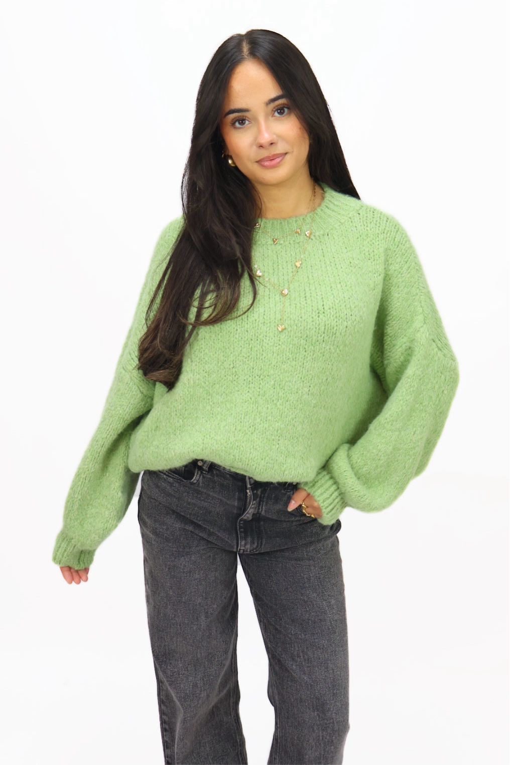 Get Comfy Knit - Green