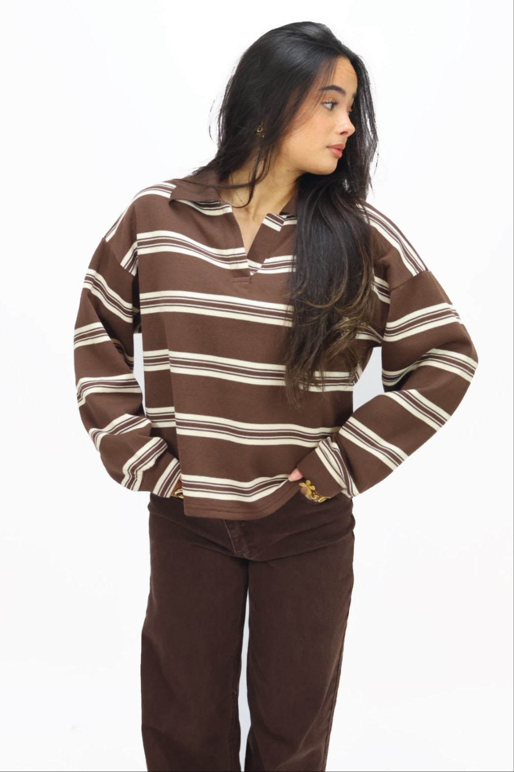 Hailey Sweater - Brown