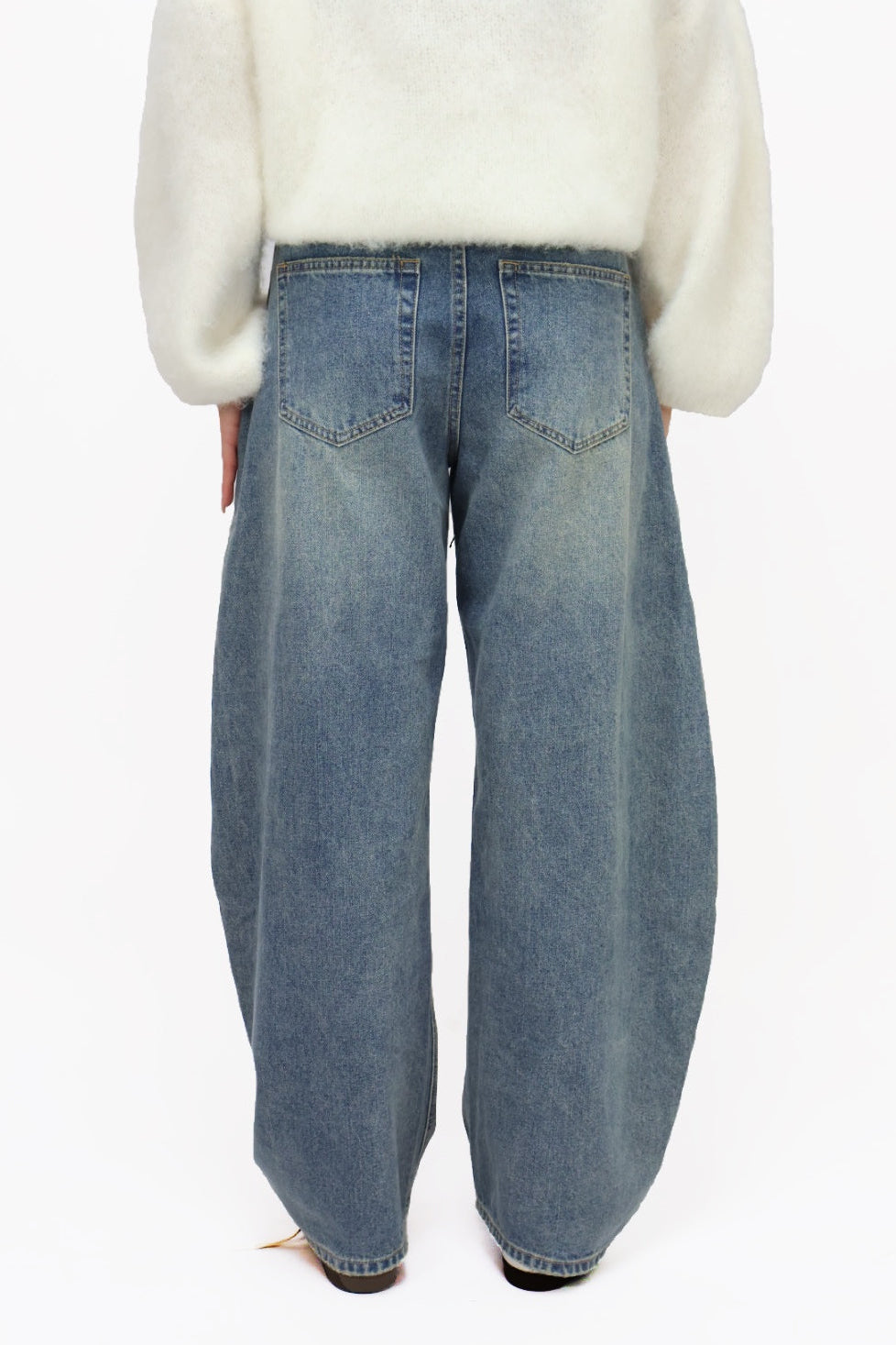 Carmen balloon jeans - blue