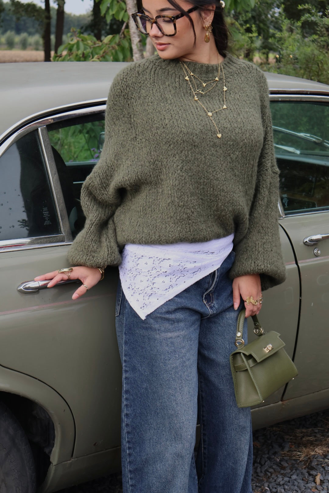Get comfy knit - Army green