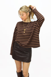 Jade longsleeve - Brown