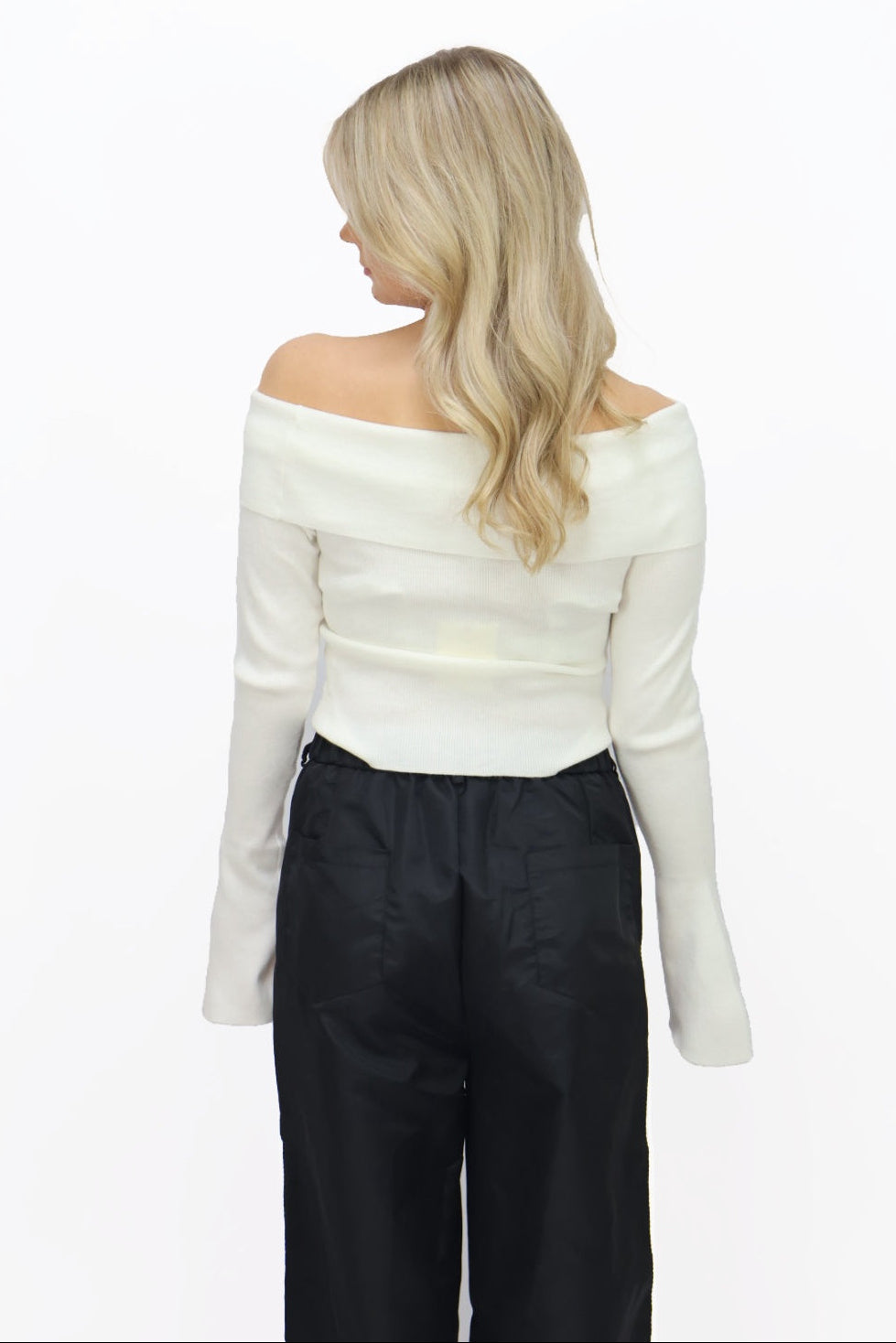 Mia off shoulder top  - White