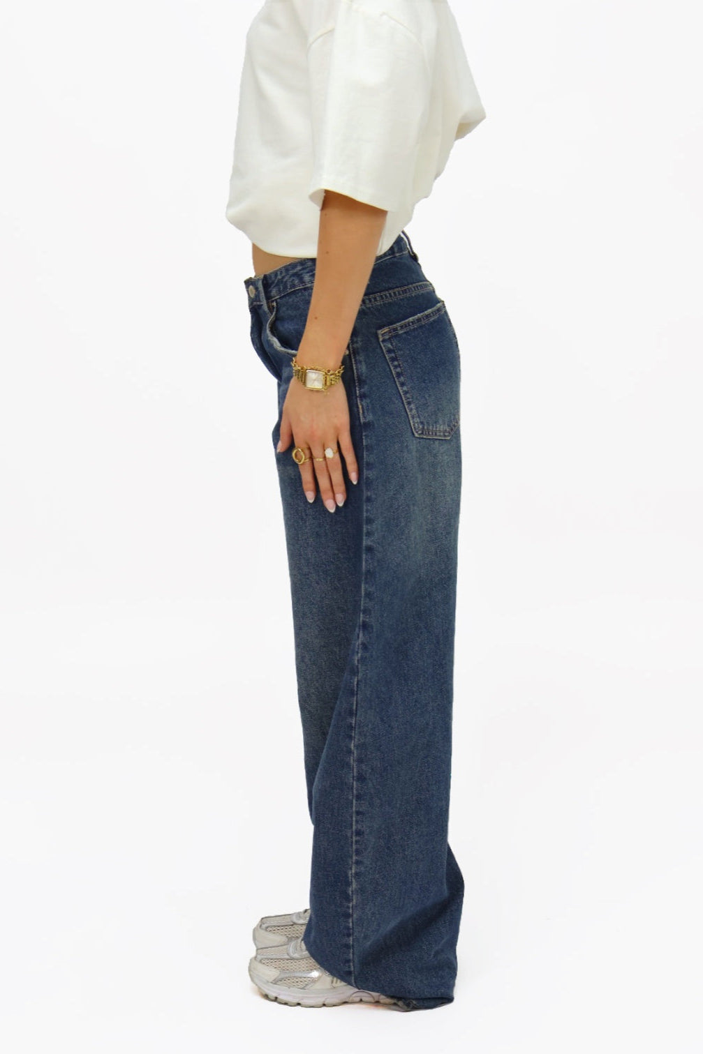 Willow balloon jeans - Dark blue