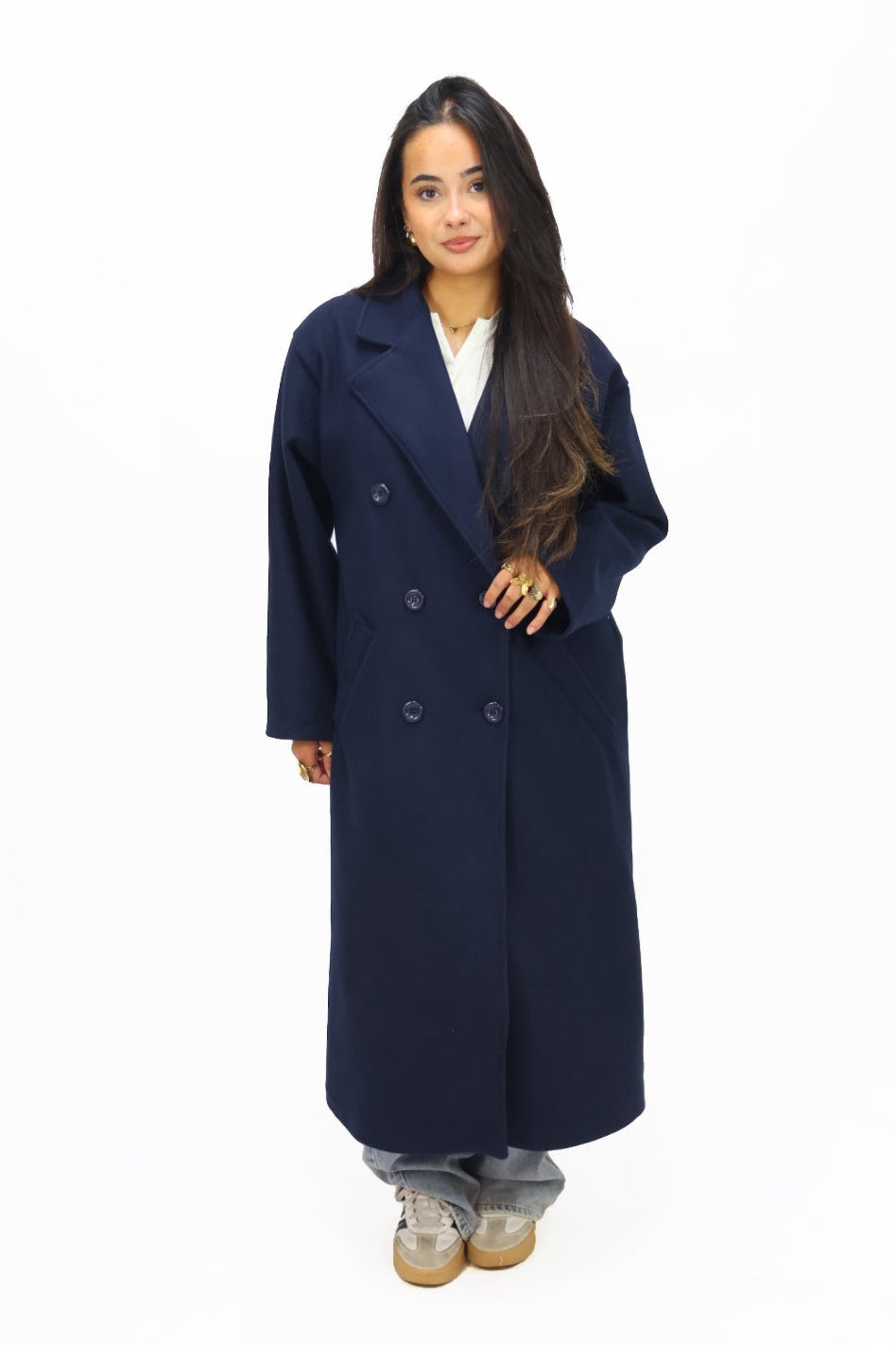 Millie Trenchcoat - Navy