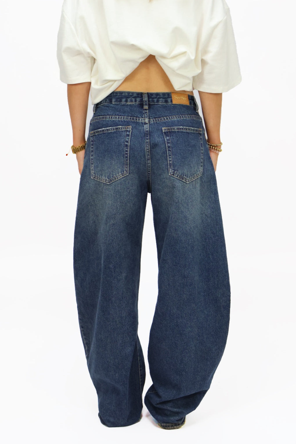 Willow balloon jeans - Dark blue