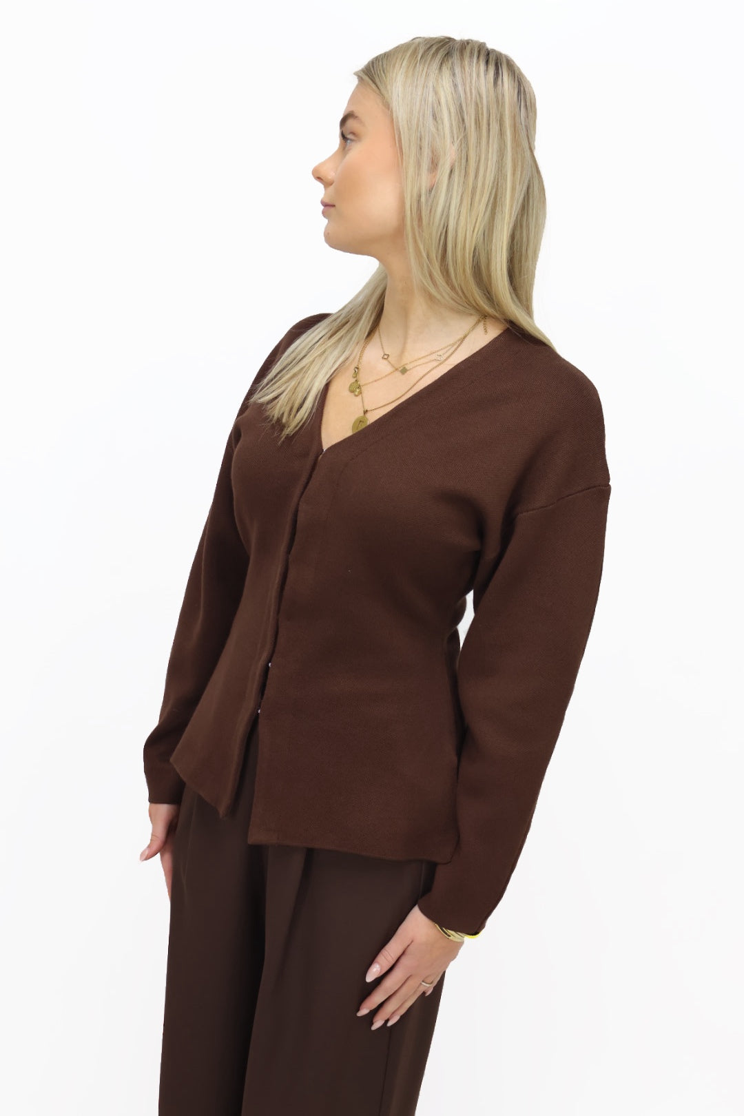 Pam top - Brown