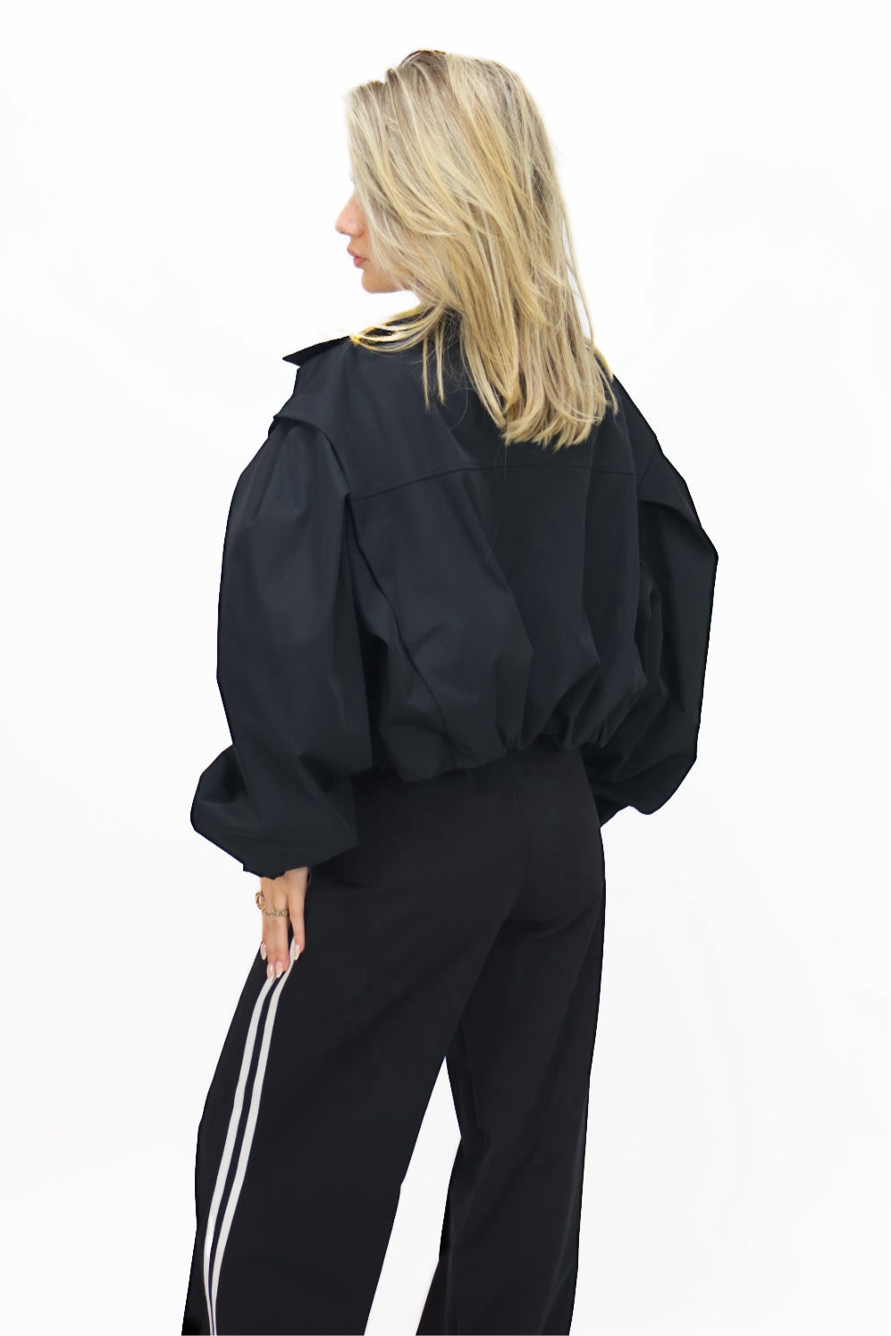 Balloon Trenchcoat - Black