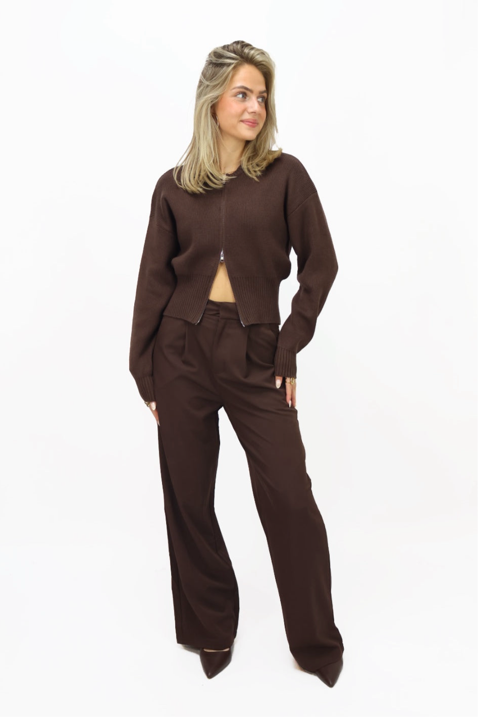 Noelle Pantalon - Brown