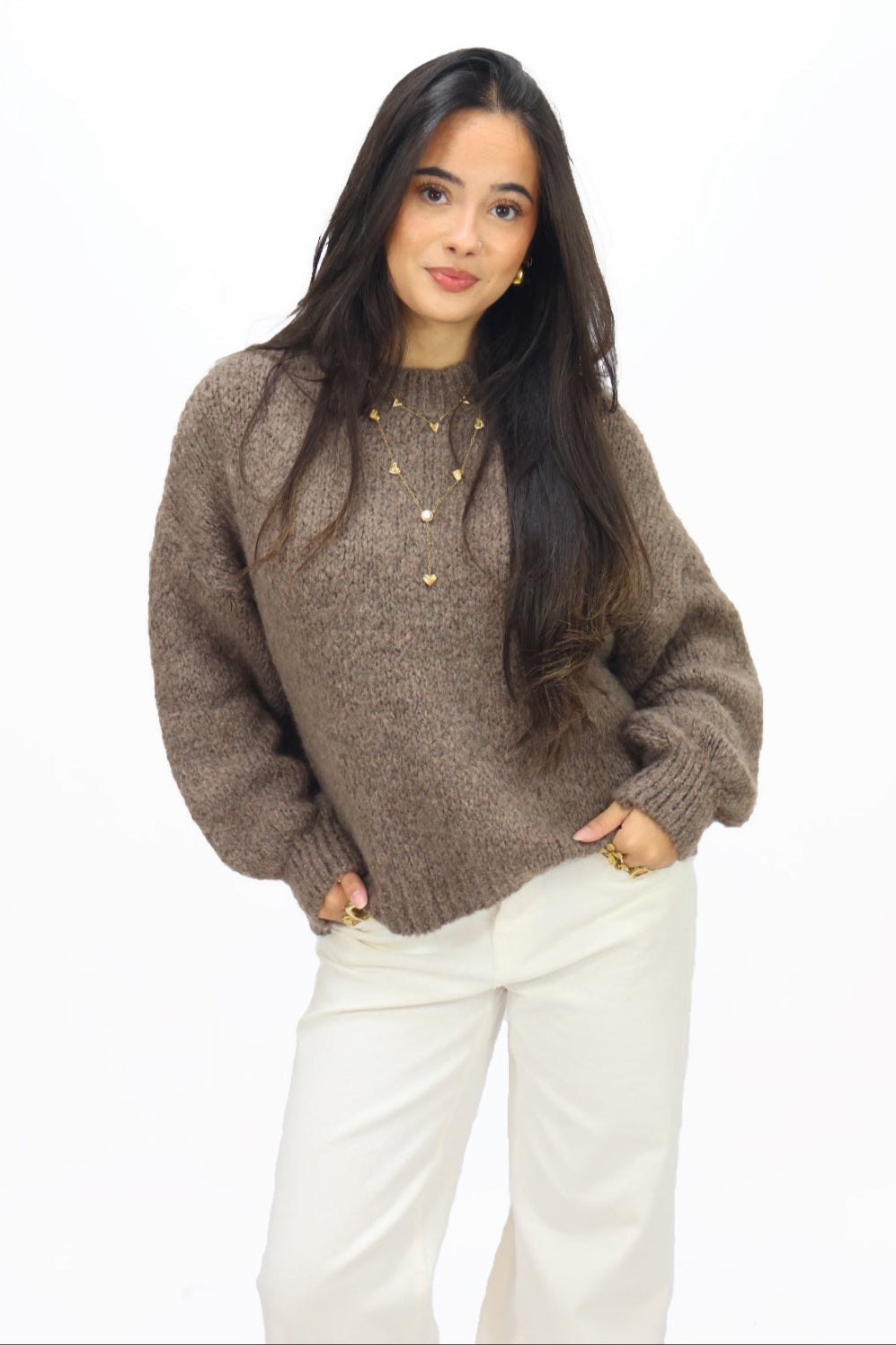 Get Comfy Knit - Brown