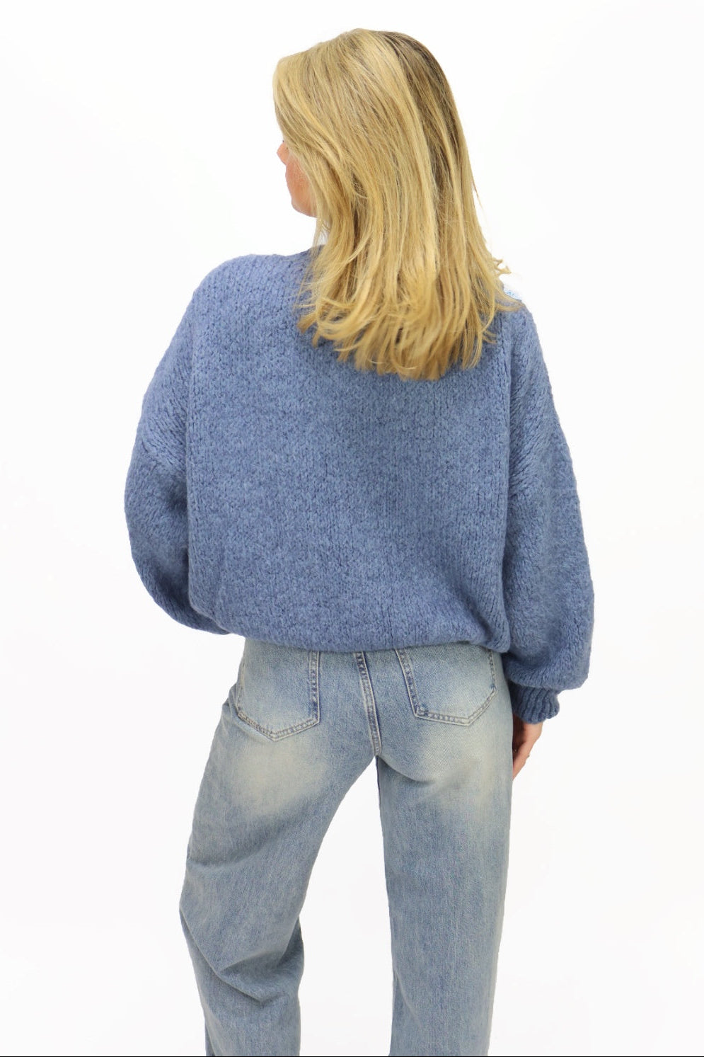 Get comfy knit - Denim