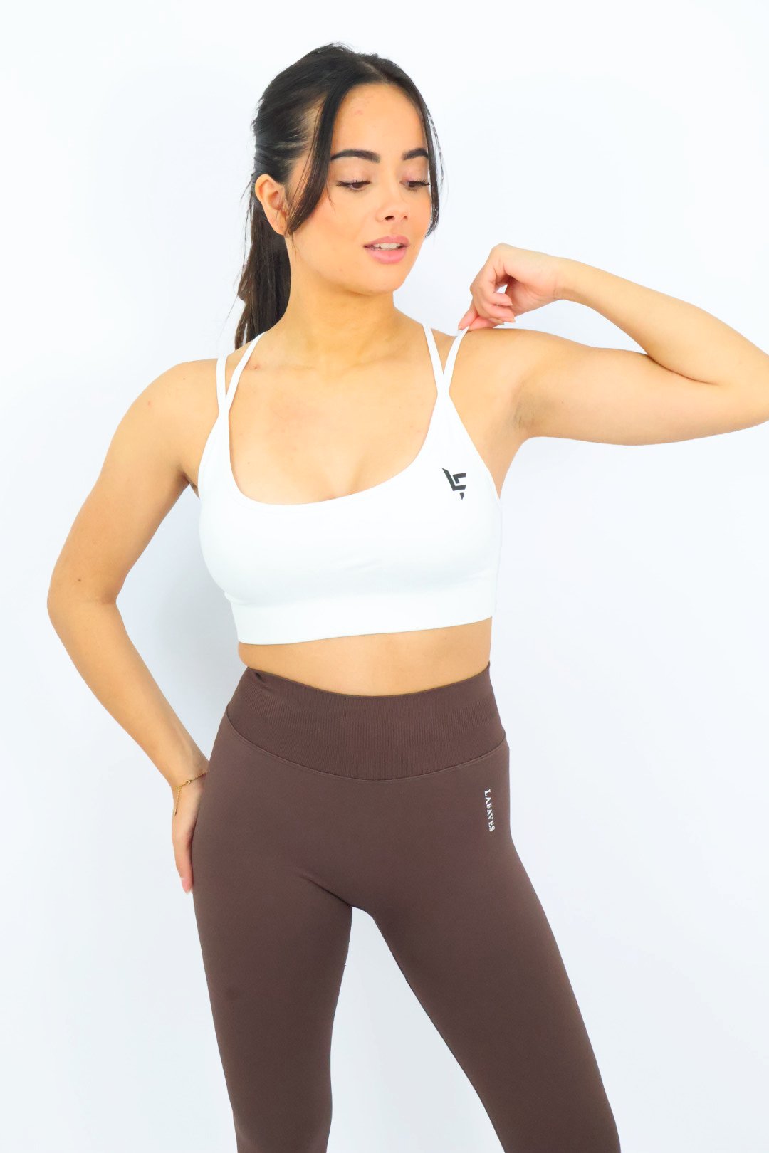 Snow White Sports Bra