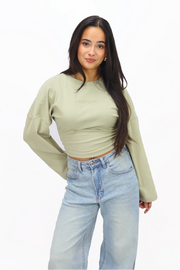 Redefined Top - Sage Green