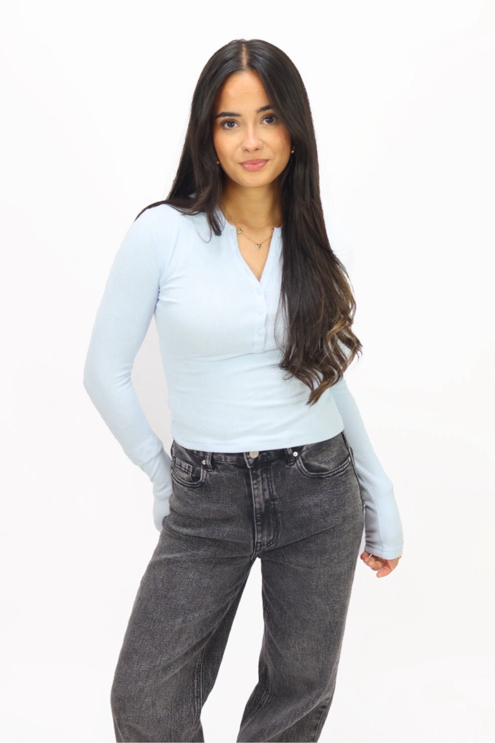 Lilly top - Light Blue