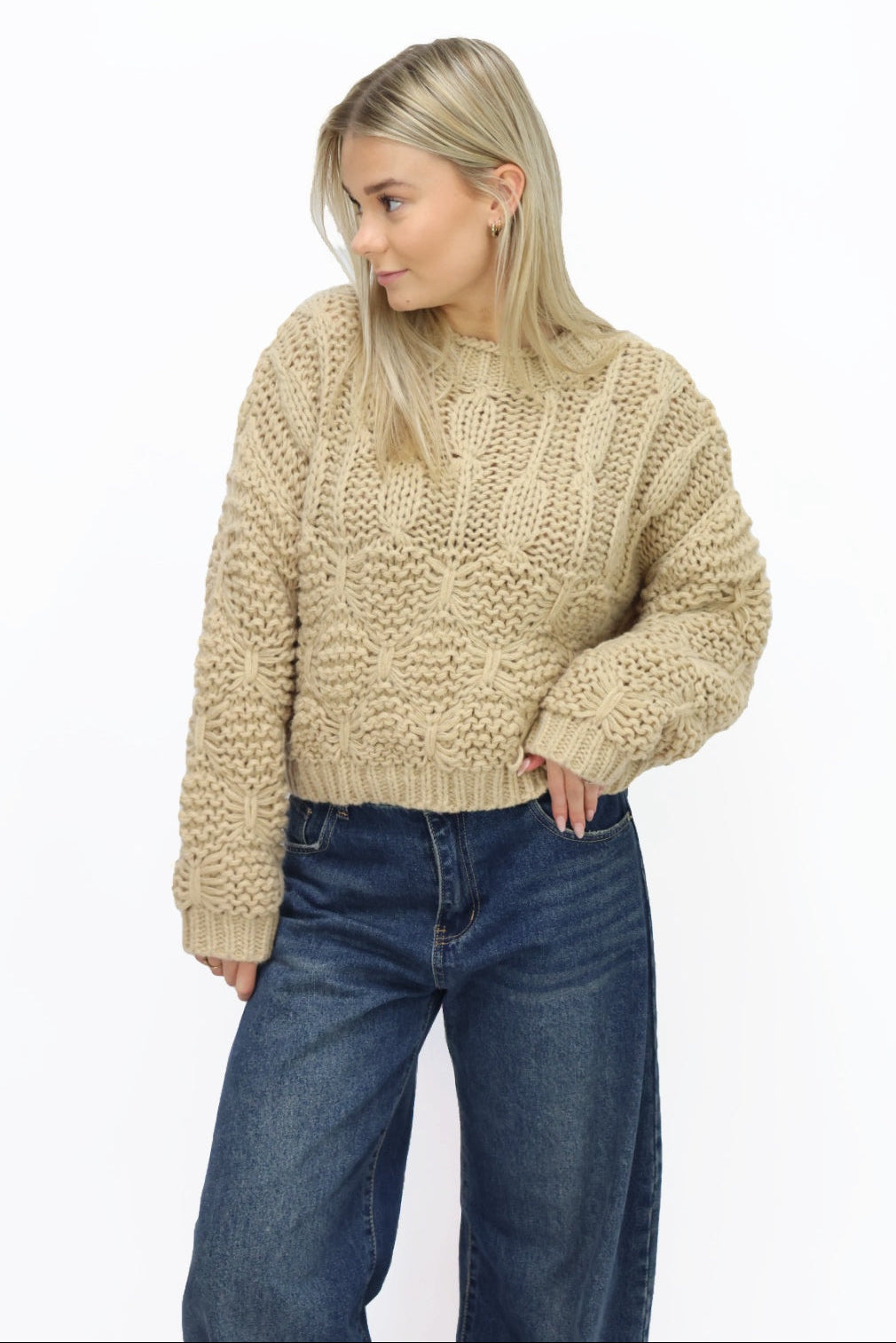 Lottie sweater - Taupe