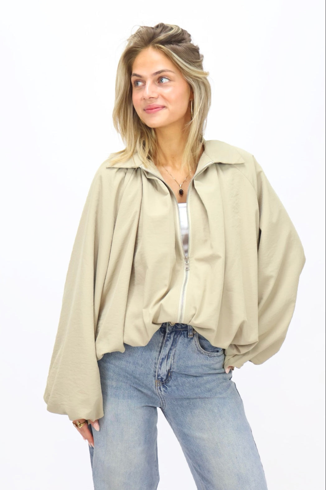 Maud Jacket - Beige | Ambika