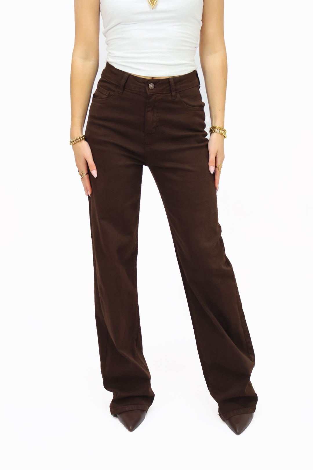 Jacky denim jeans - Brown