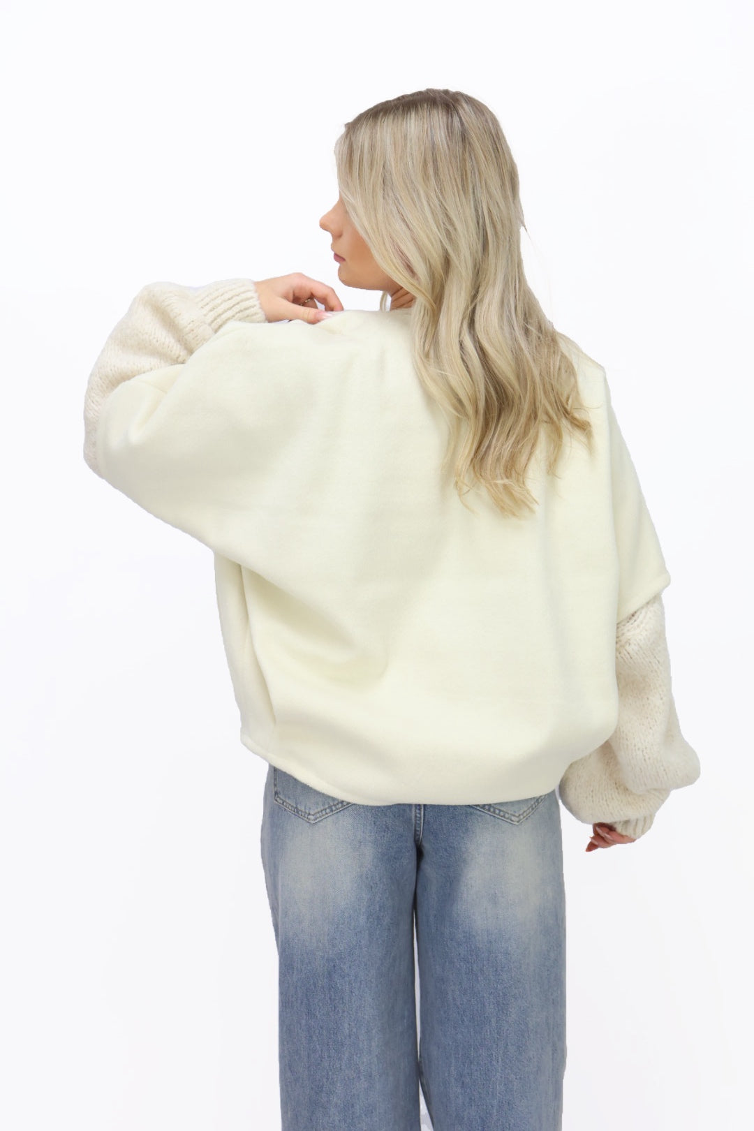 Flora cape Jacket - Creme