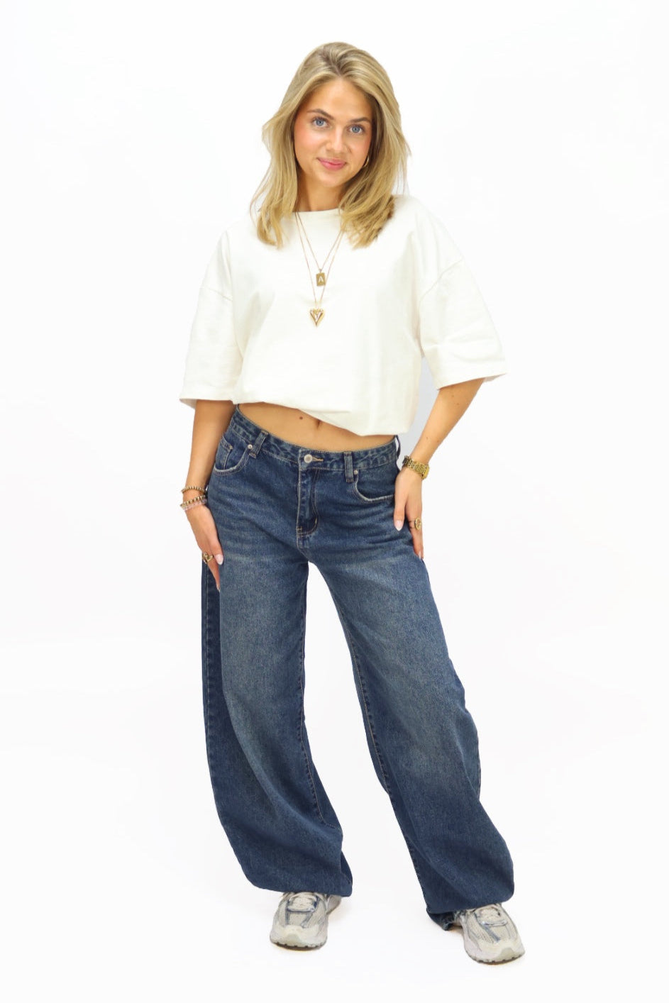 Willow balloon jeans - Dark blue