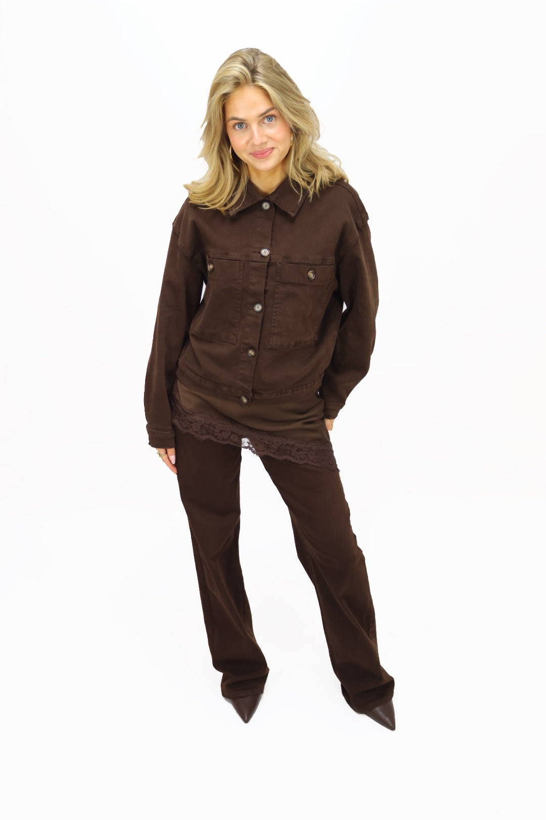 Jacky denim jeans - Brown