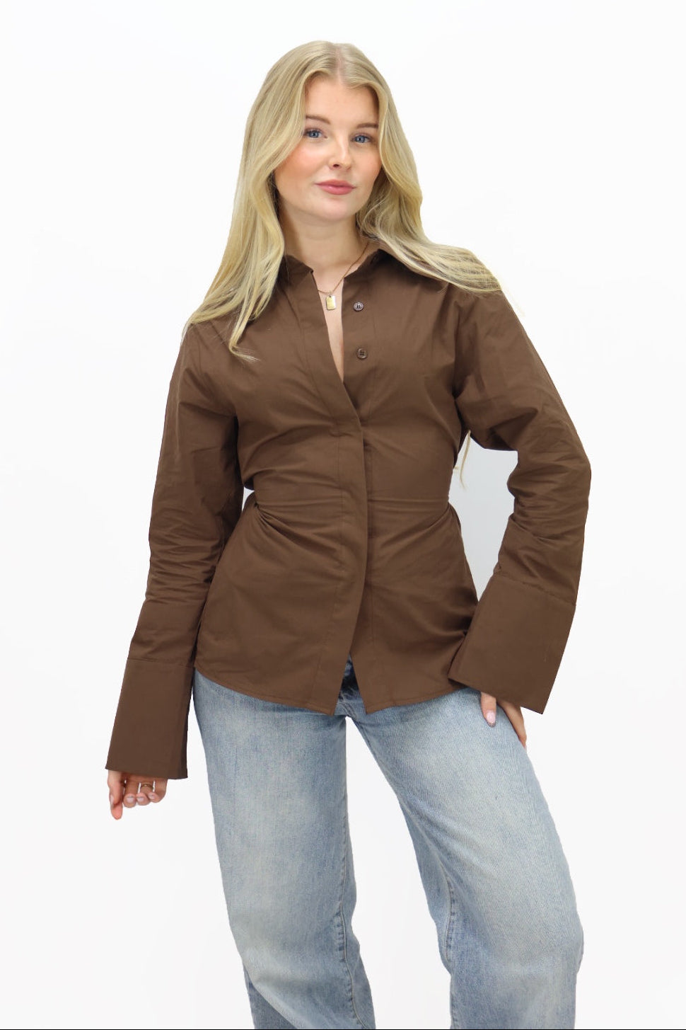 Lola blouse - Brown