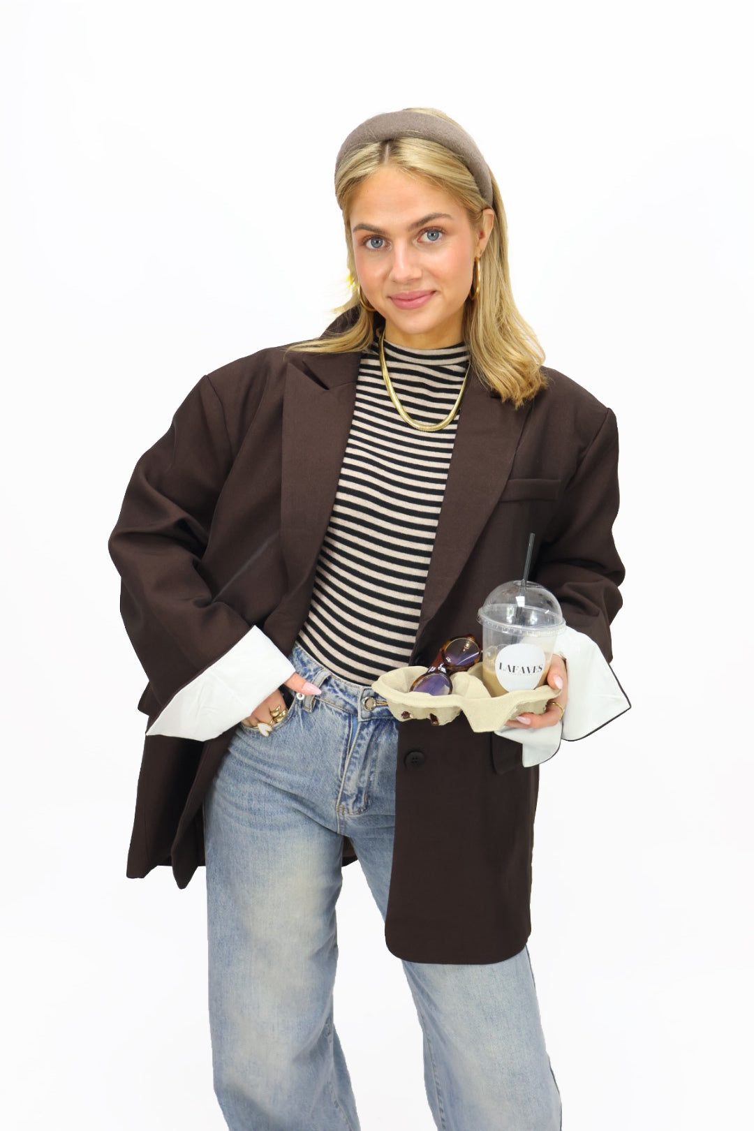 Nova top - Black/Creme