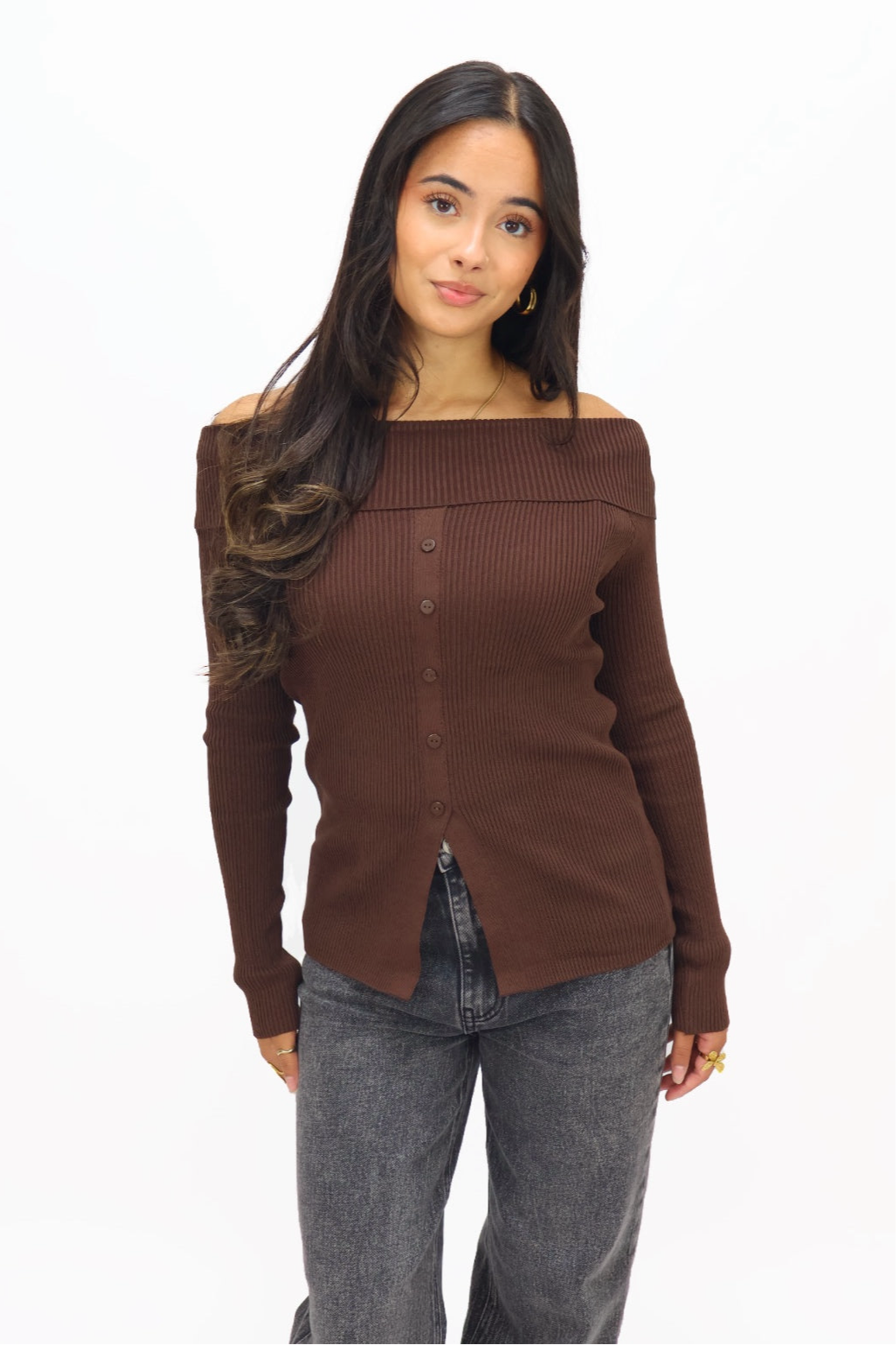 Elin Top - Brown