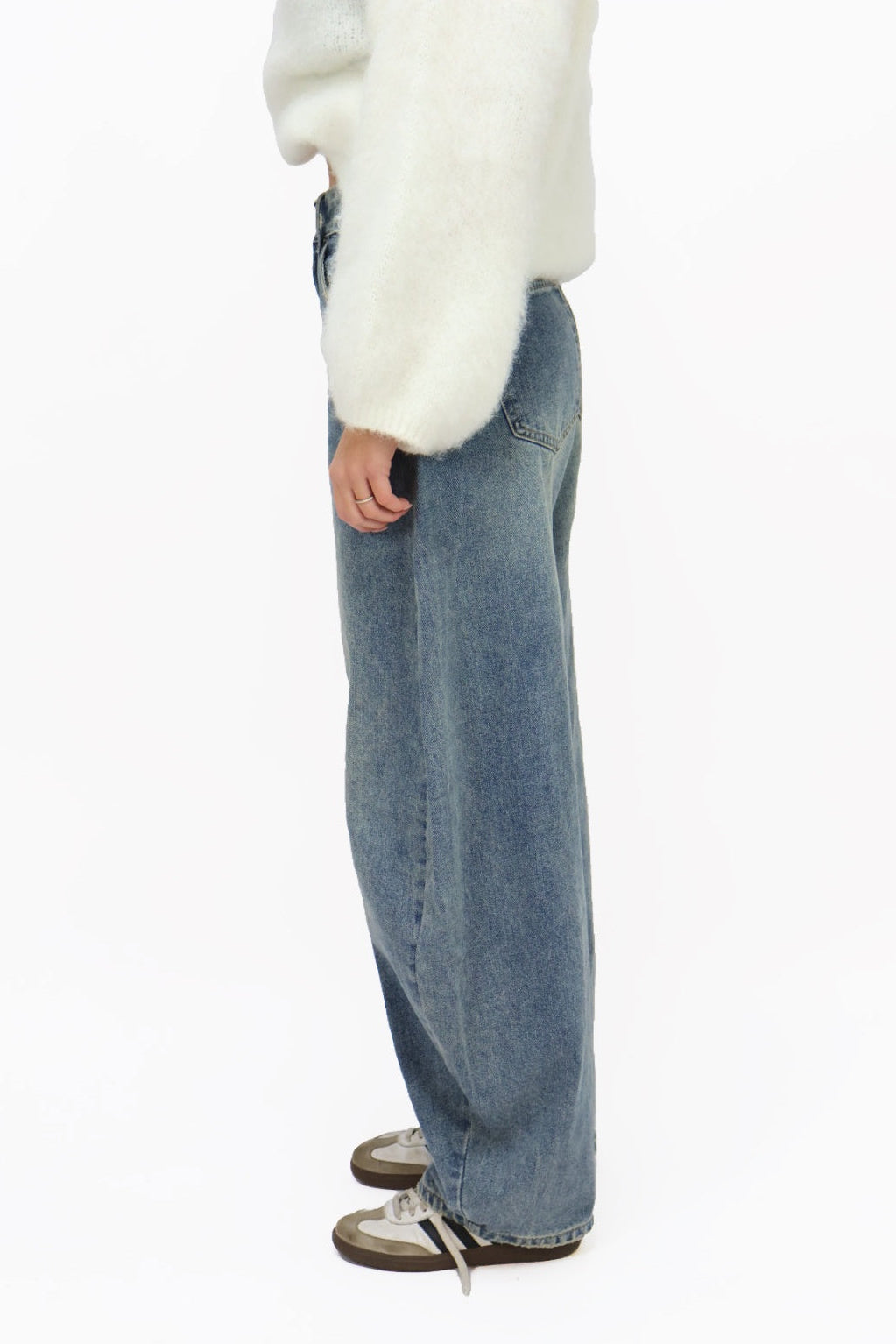 Carmen balloon jeans - blue