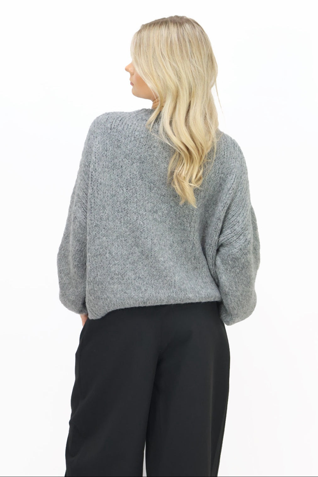 Get comfy knit - Dark grey