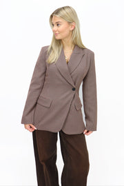 Perry taillored blazer - Bordeaux