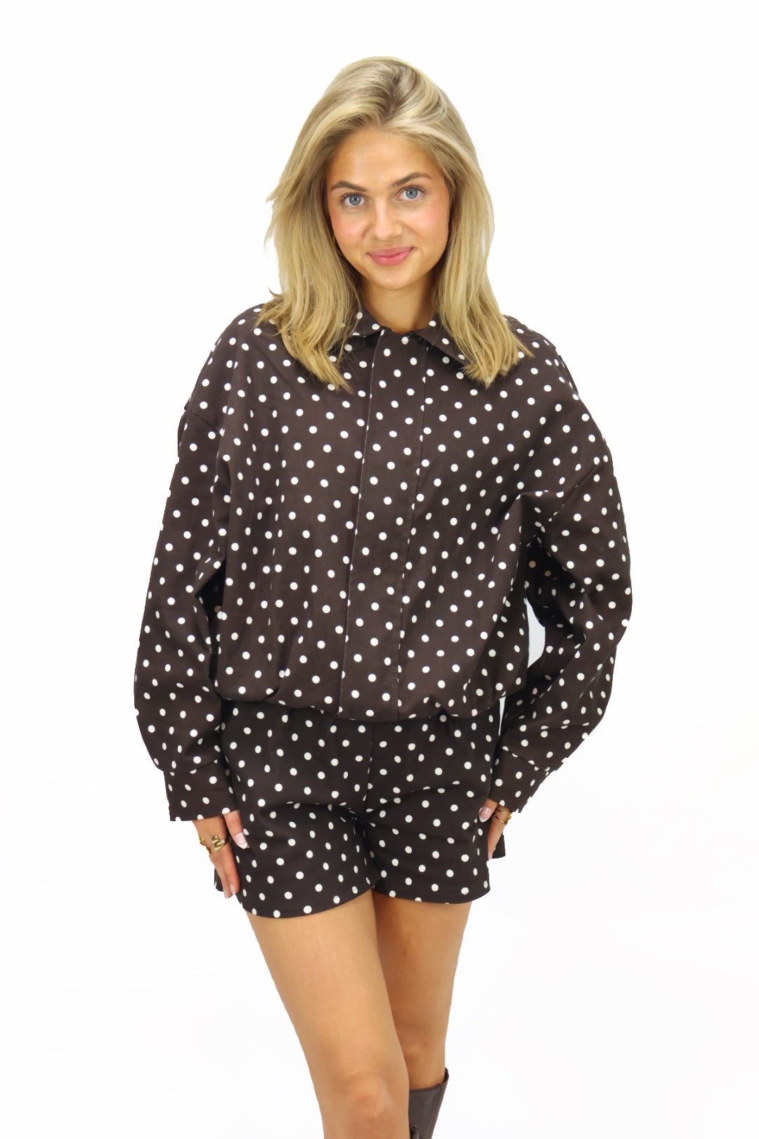 Polka Dot Jacket