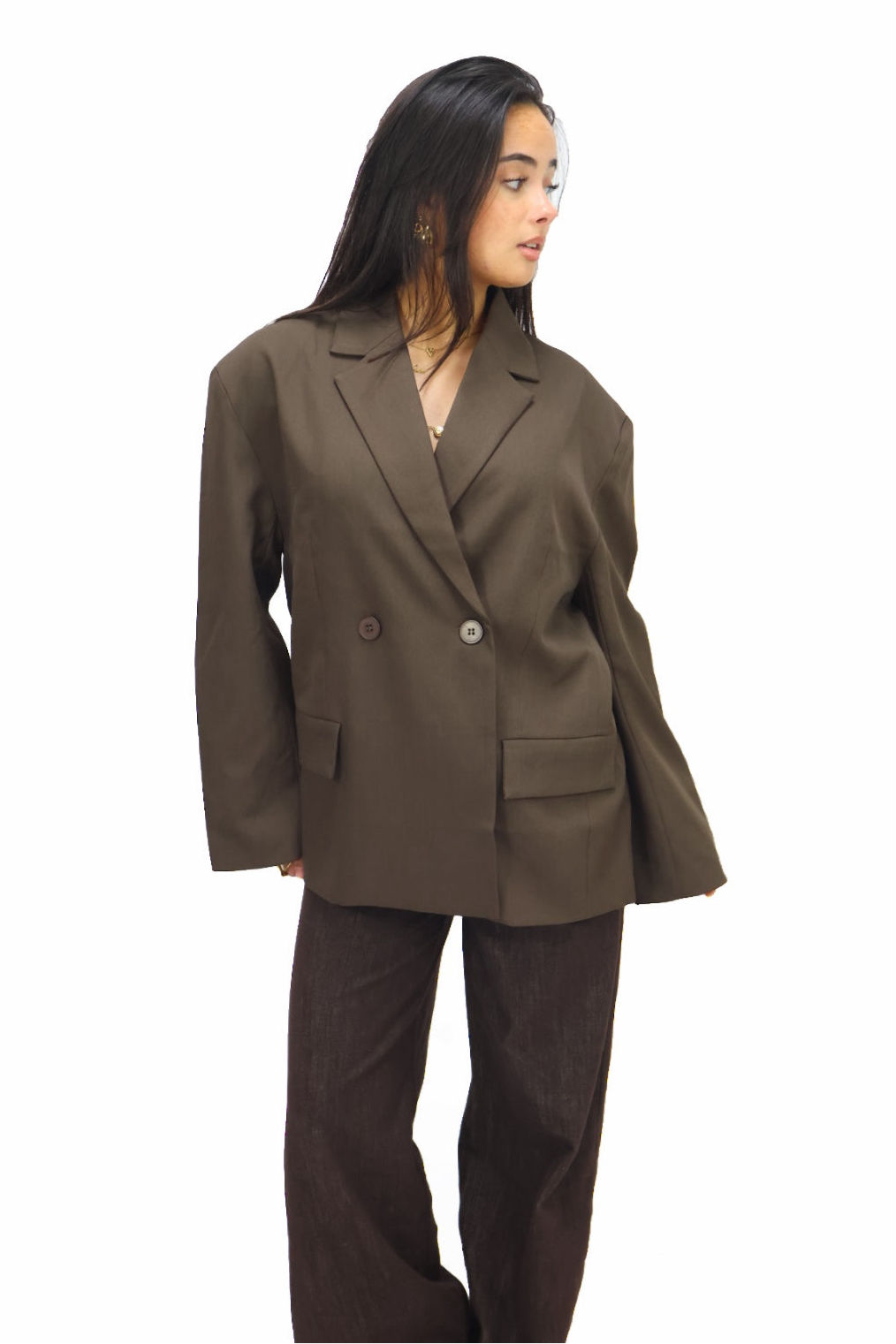 Nena Blazer - Brown