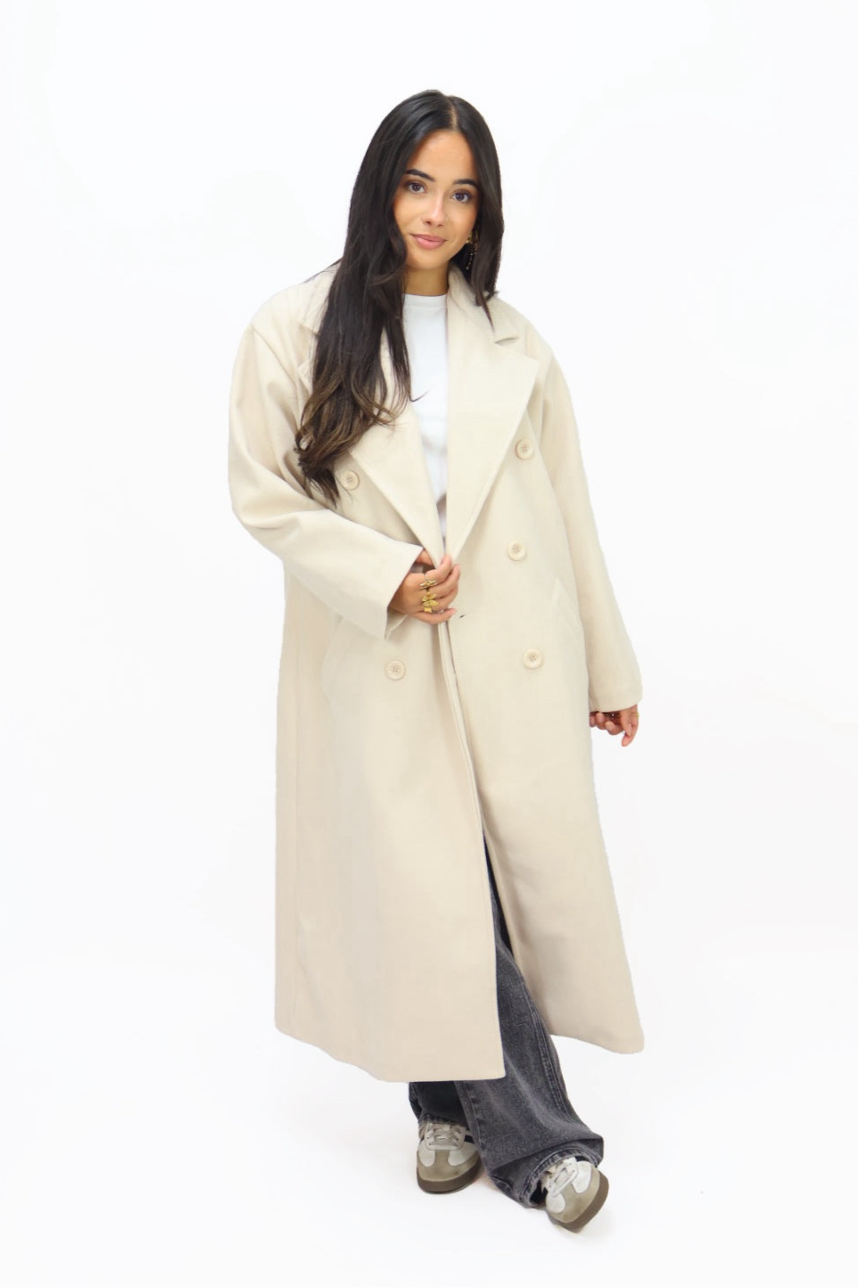 Millie Trenchcoat - Creme