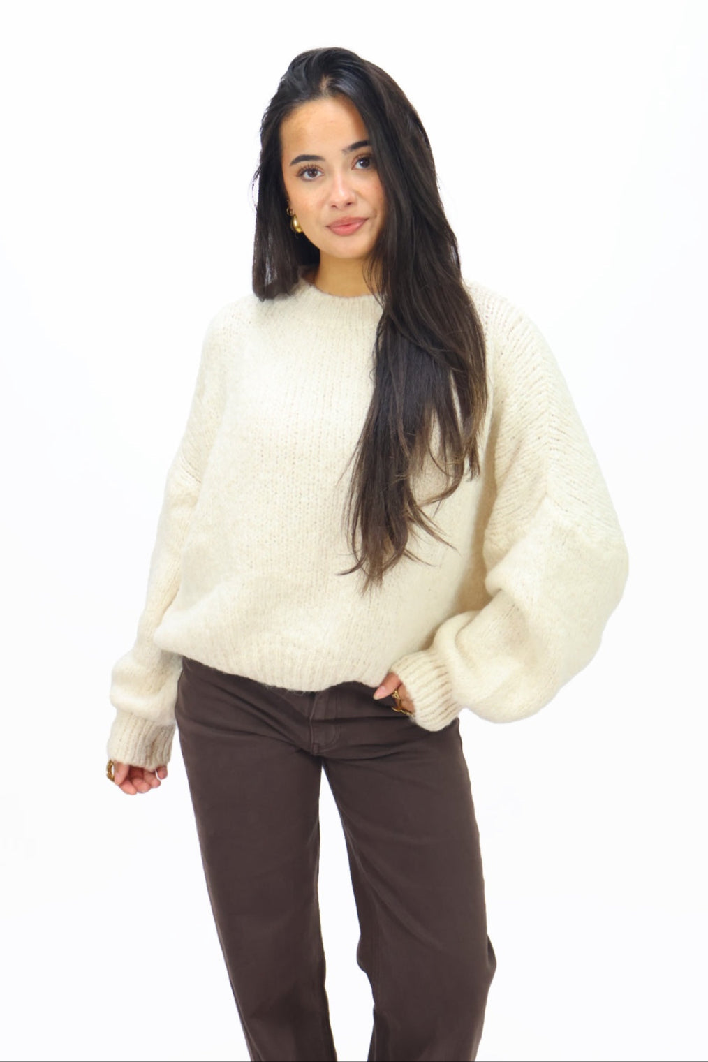Get Comfy Knit - Creme