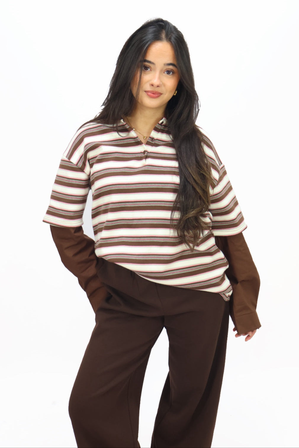 Amira polo Blouse