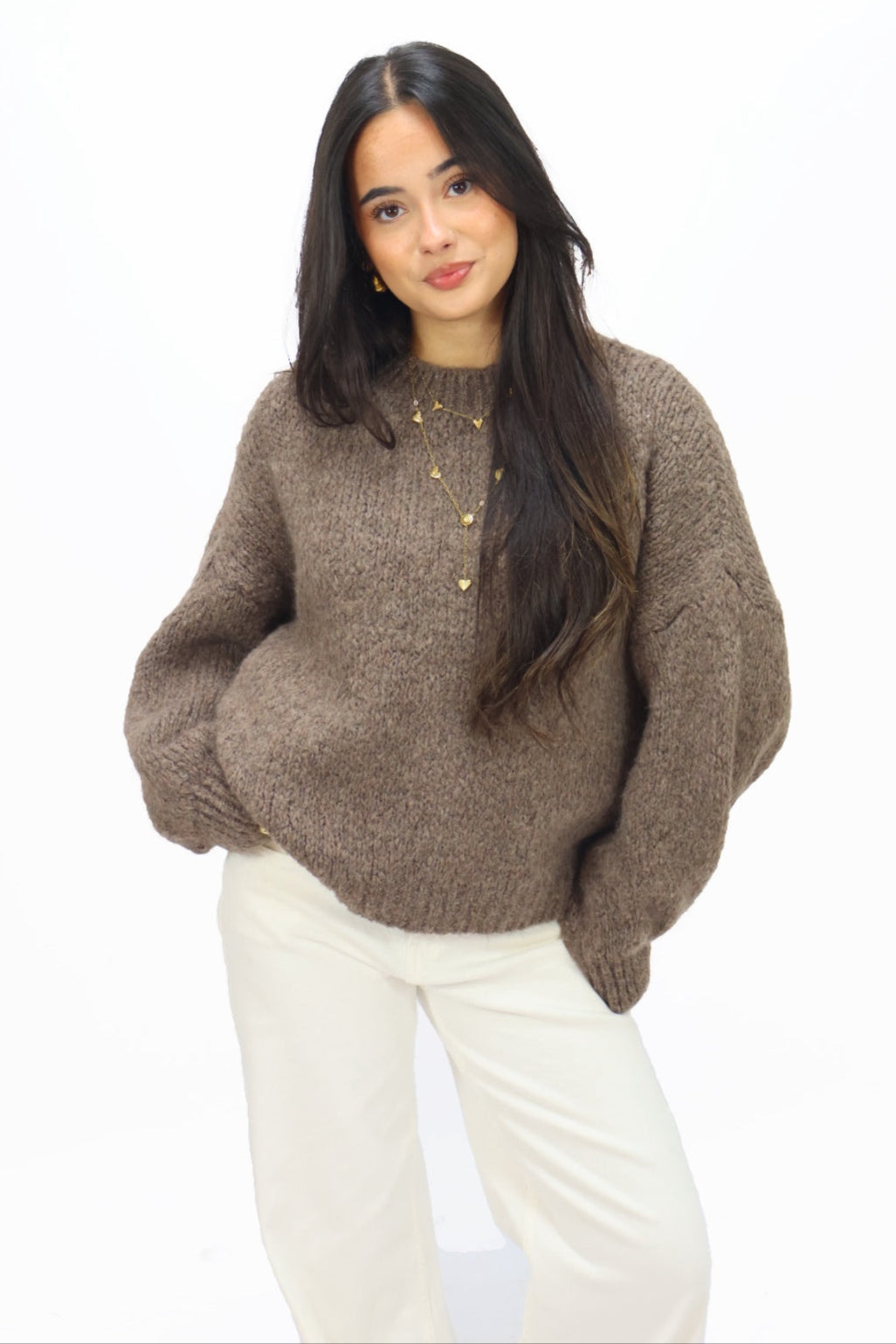 Get Comfy Knit - Brown