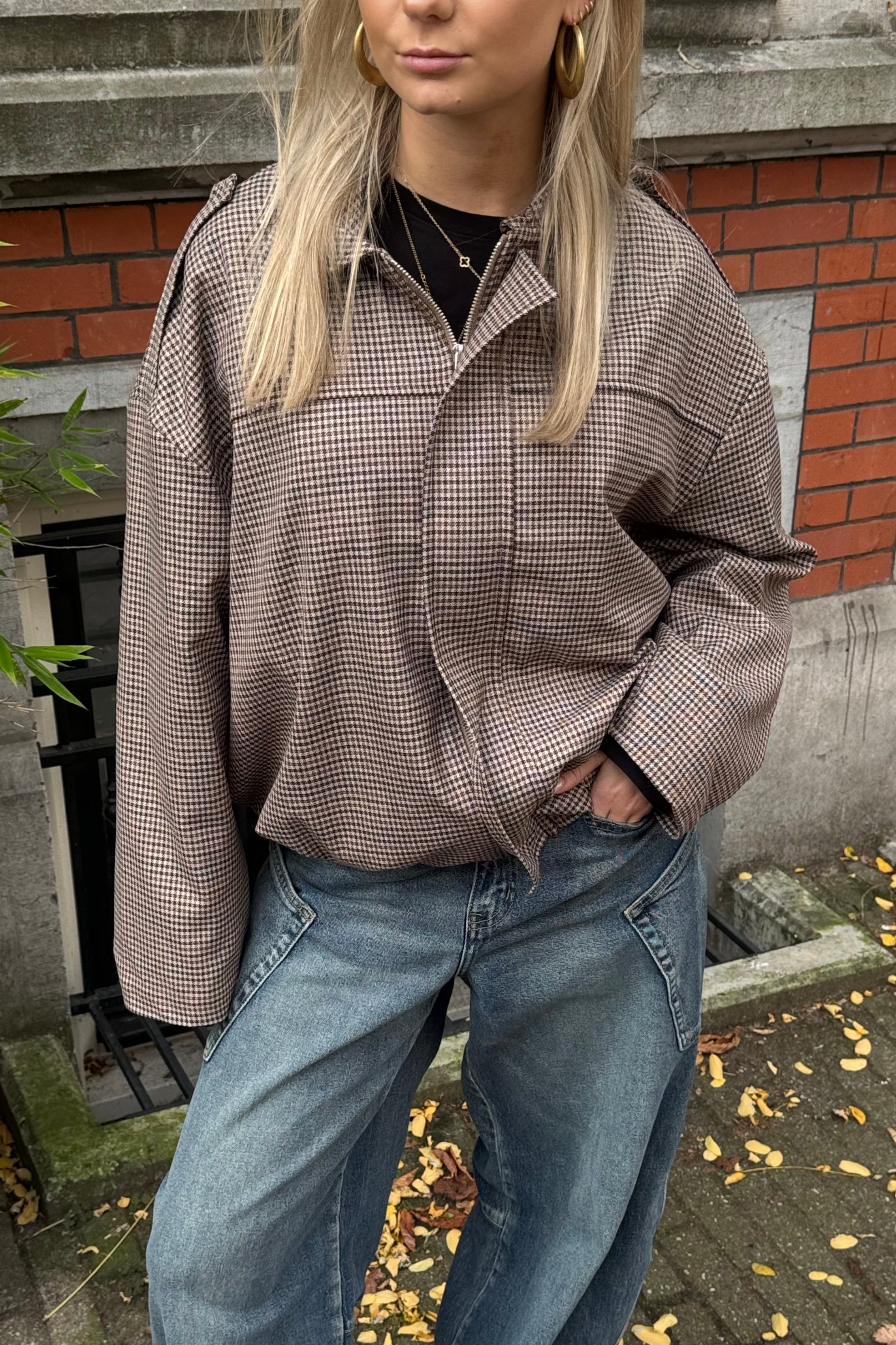 Freya jacket - Brown