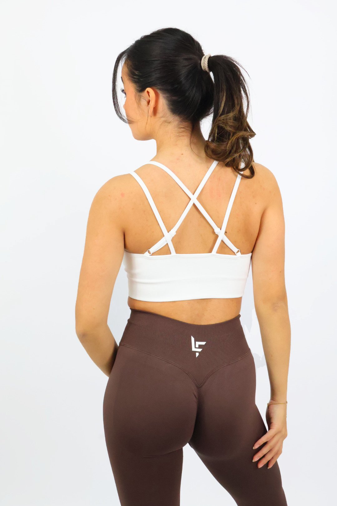 Snow White Sports Bra