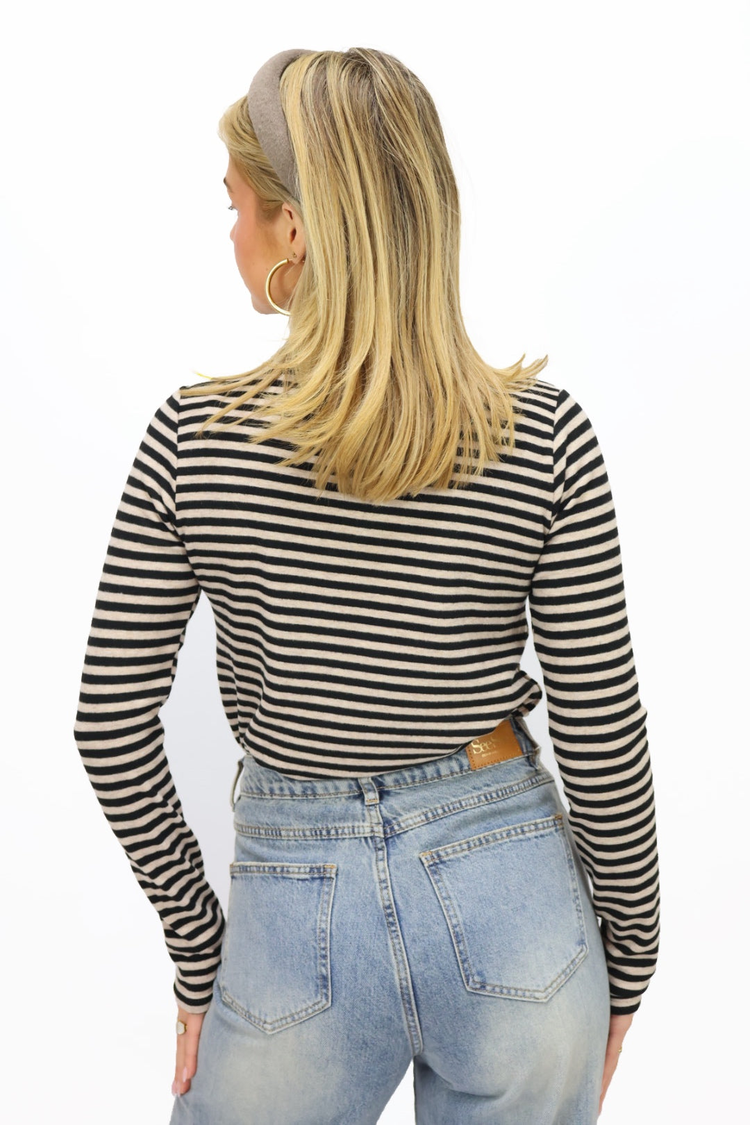 Nova top - Black/Creme