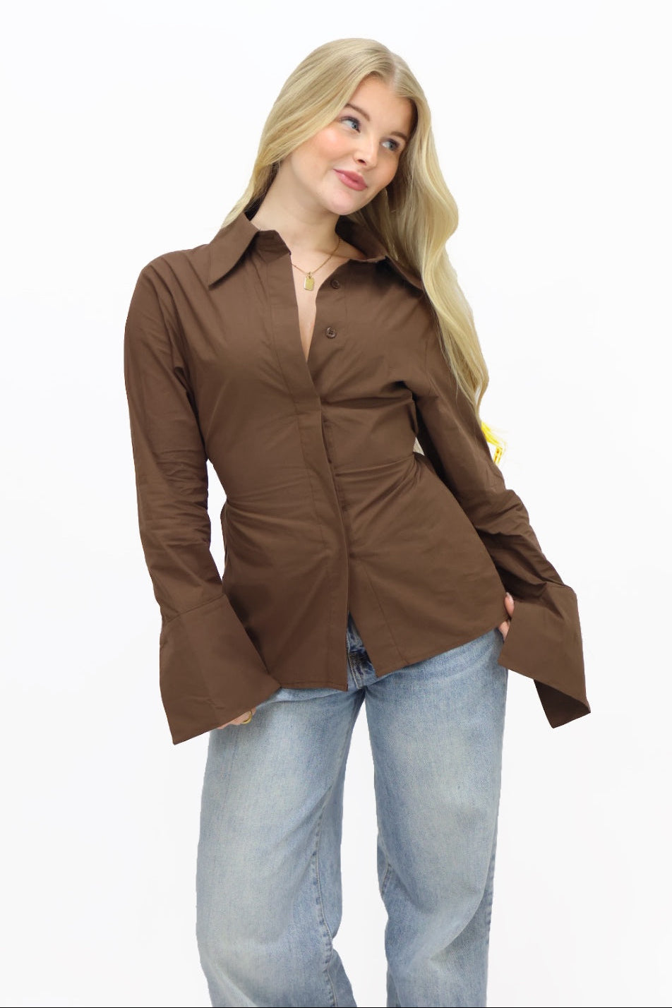 Lola blouse - Brown