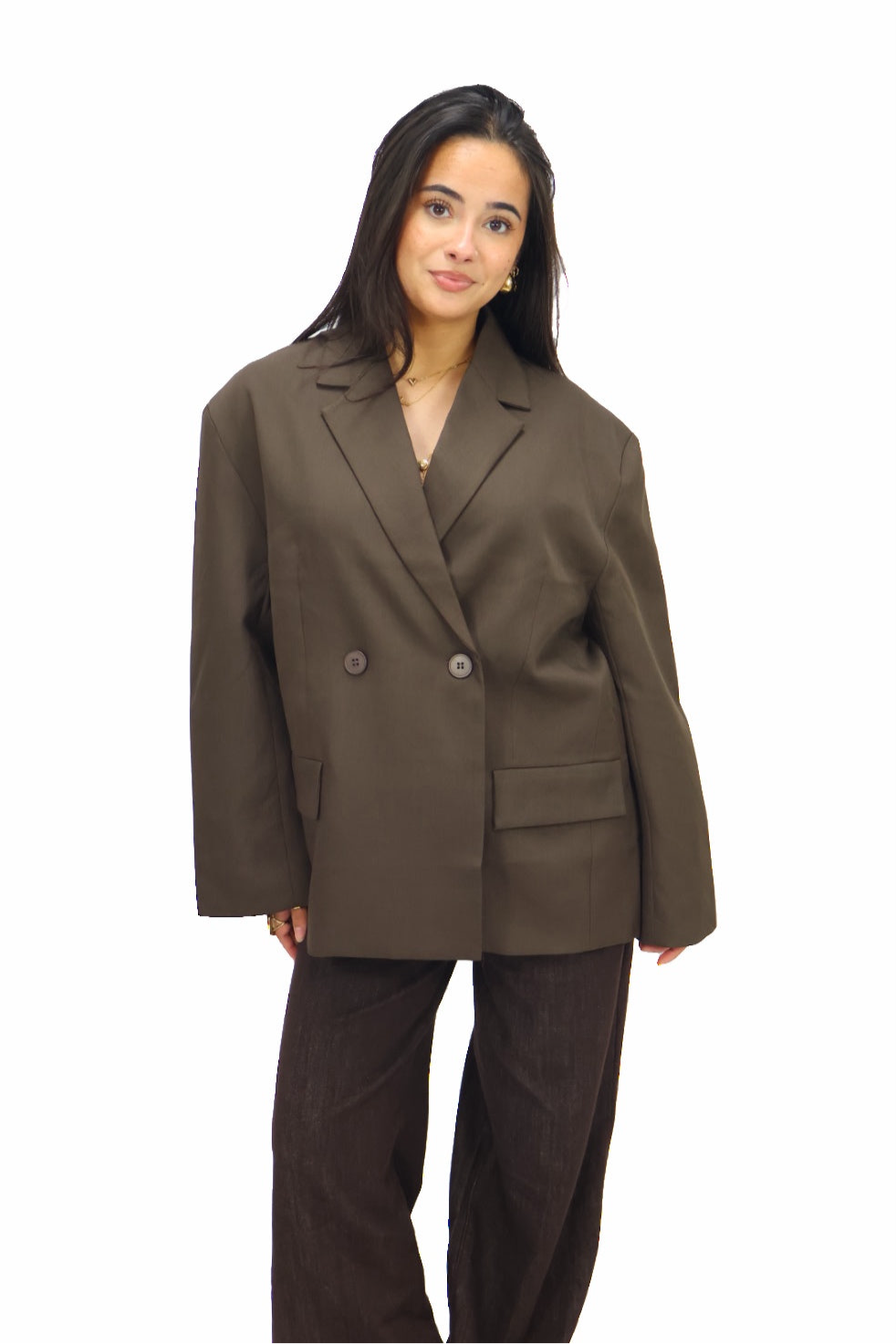 Nena Blazer - Brown