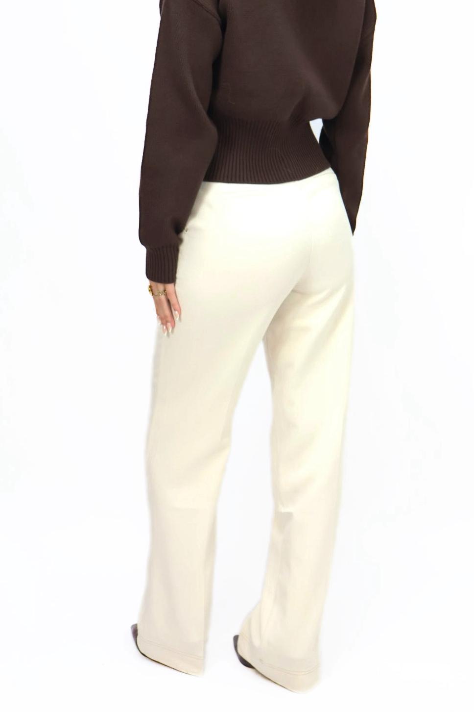 Rhea Pantalon - Creme