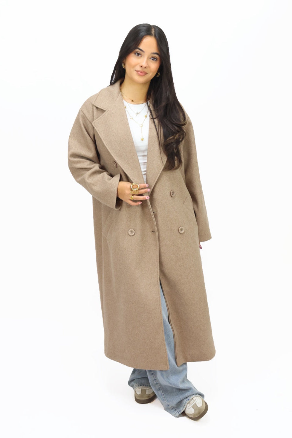 Millie Trenchcoat - Taupe